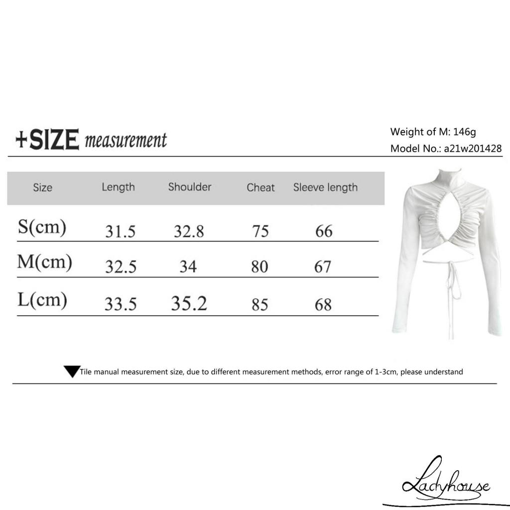 Áo Thun Tay Dài Hở Rốn Màu Trơn Thời Trang Dành Cho Nữ