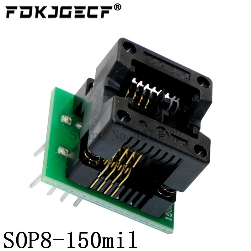 Bộ Điều Hợp SOP16 Sang DIP8 Rộng 150mil 200mil 208mil 300mil SOP8 Cho EZP2010 EZP2013 CH341A IC