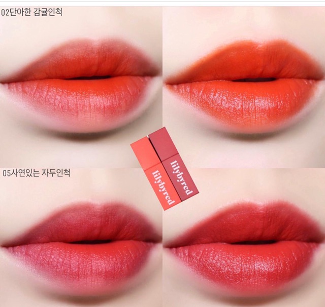 Son LILYBYRED Mood Liar Velvet Tint