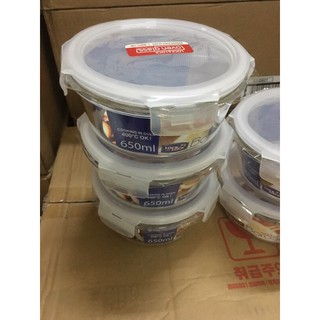 Hộp thủy tinh lock and lock 600ml , 650ml cao cấp