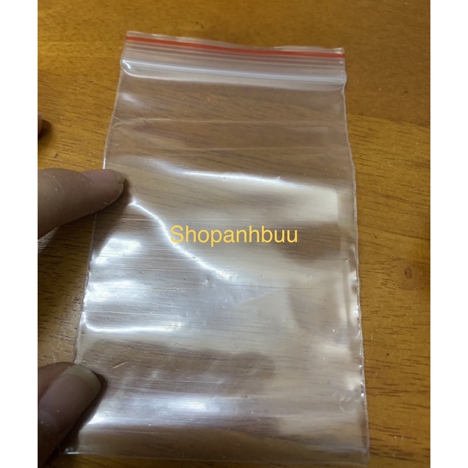 [Q11] 1Kg Túi Zip Chỉ Đỏ Đủ Size Từ 5x8cm-35x46cm