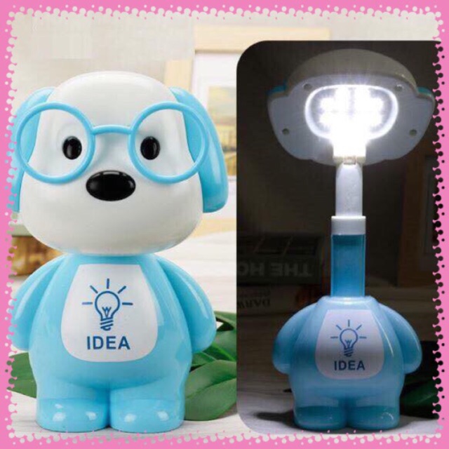 Đèn Học Led sạc điện hình thú đoremon, hero, kitty siêu ngộ nghĩnh, chống cận, chống lóa.