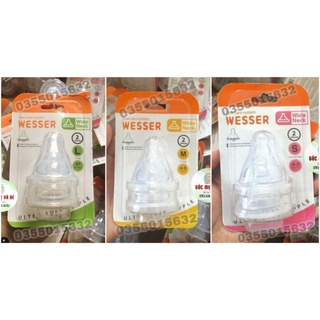 NÚM TY WESSER CỔ RỘNG VỈ 2 CÁI SIZE S/M/L