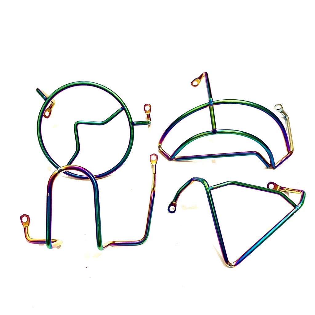 Bộ Bảo Vệ 2 Bên Lốc Máy Wave a,Drem Titan 7 Màu Hàng Loại 1 Chắc Chắn