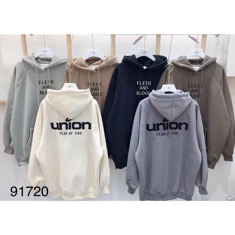 Hoodie thêu chữ uni | BigBuy360 - bigbuy360.vn
