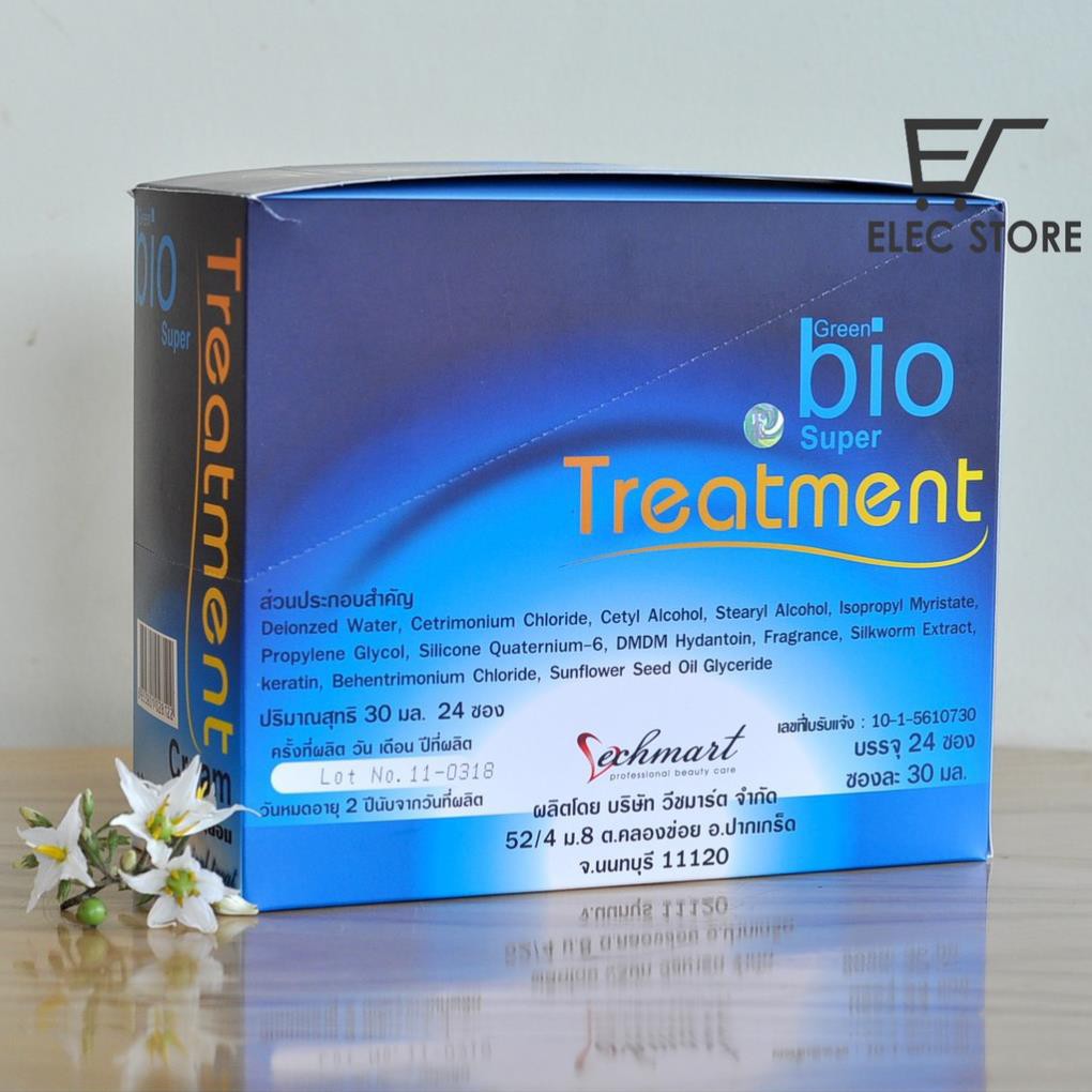 01 gói ủ tóc Bio Super Treatment 30ml Thái Lan (Hồng, Xanh da trời, Xanh lá)