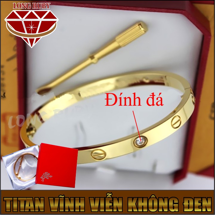 LẮC TAY, VÒNG TAY CARTIER ĐÍNH ĐÁ MÀU HỒNG, TRẮNG, VÀNG