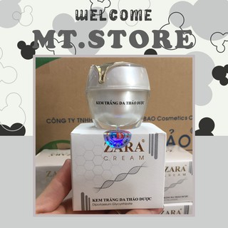Kem trắng da thảo dược Zara Cream 12g
