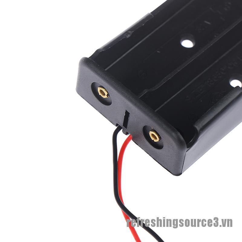 1 Hộp Pin Li-Ion Bằng Nhựa Cho 2 / 3 / 4x3.7v 18650