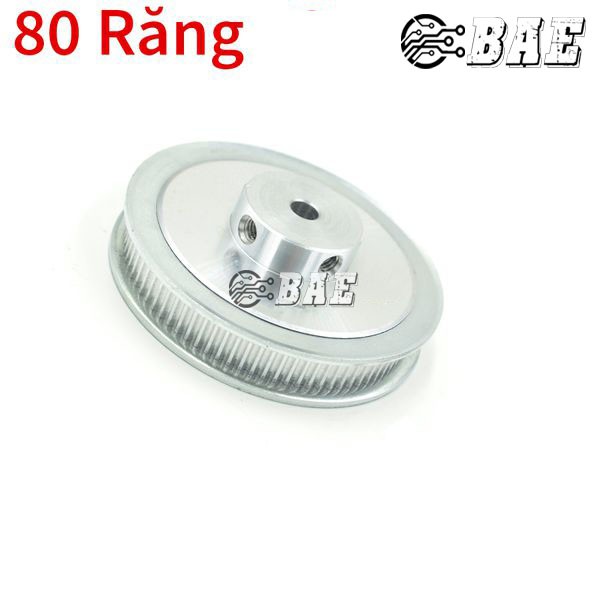 [Pulley GT2] Bánh răng motor - 80 răng