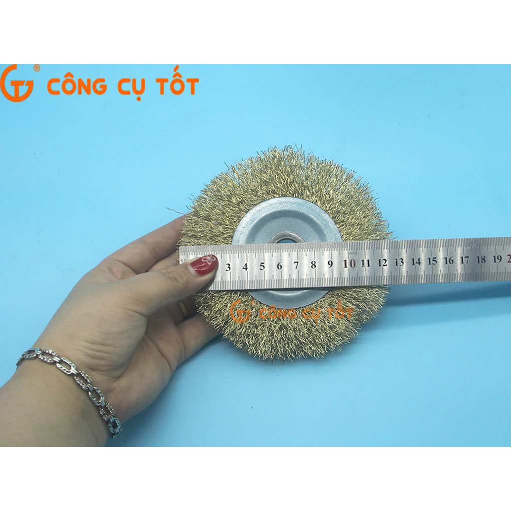 ĐÁNH RỈ ĐĨA/ CHỔI ĐÁNH RỈ SẮT 125MM/ 150MM