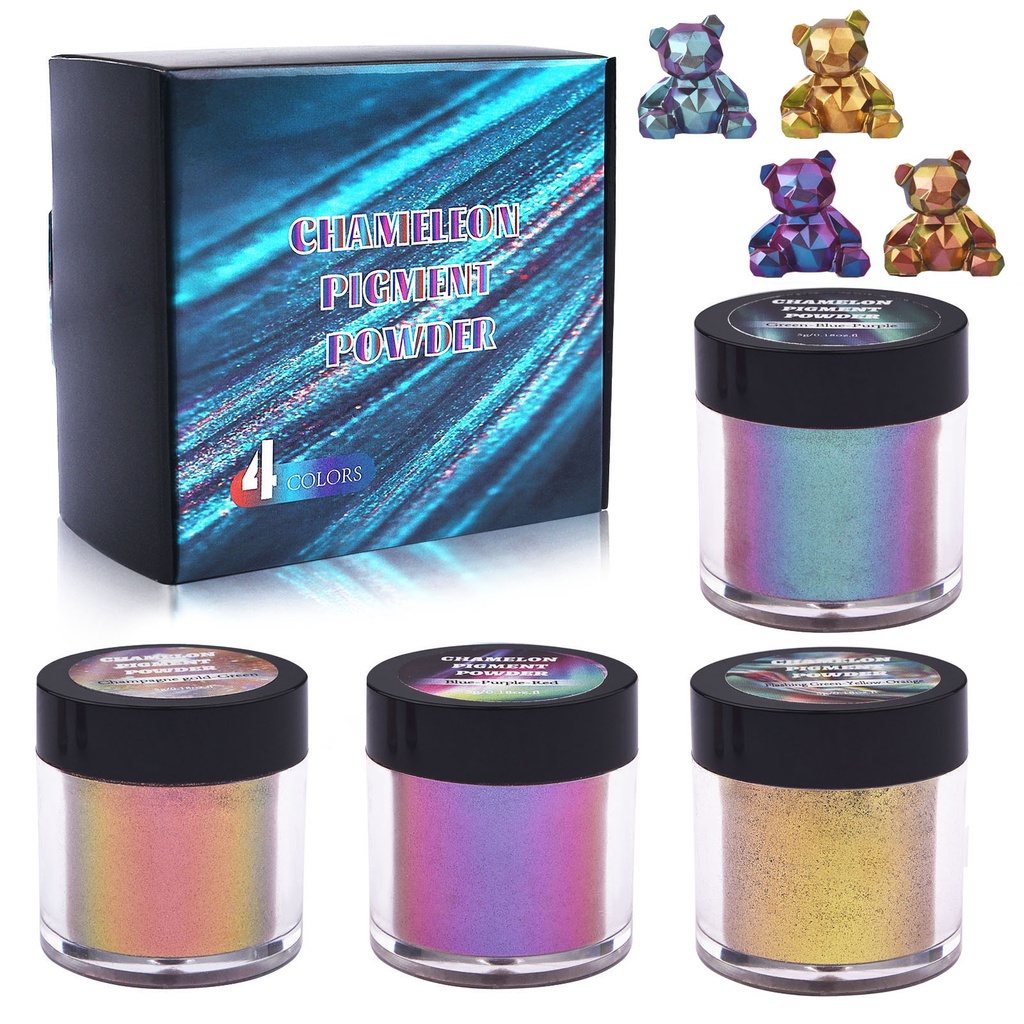 Bột Resin Ánh Ngọc Trai Lấp Lánh Dùng Làm Trang Sức