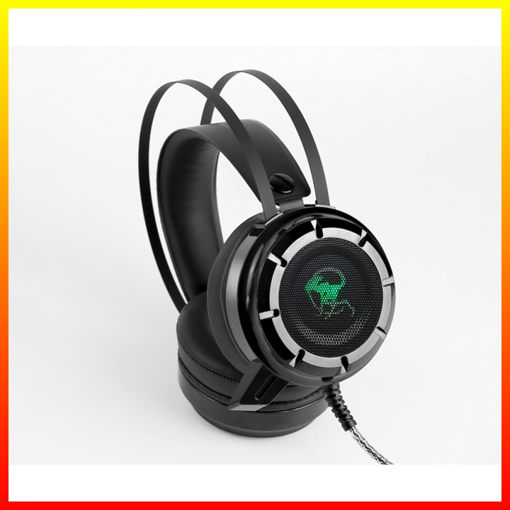 Tai Nghe Chụp Gaming Kèm Mic N61 Đèn Led Dành Cho Game Thủ Có Dây
