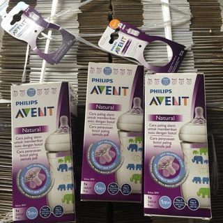 Bình sữa Avent natural 260ml hình voi