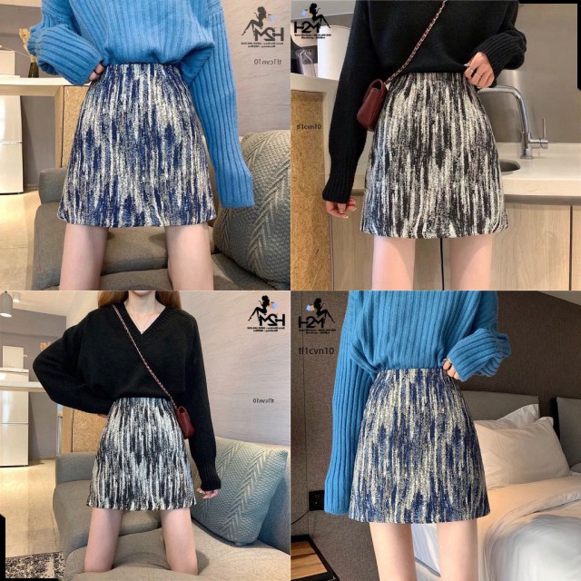 CHÂN VÁY NGẮN HỌA TIẾT THỔ CẨM | BigBuy360 - bigbuy360.vn