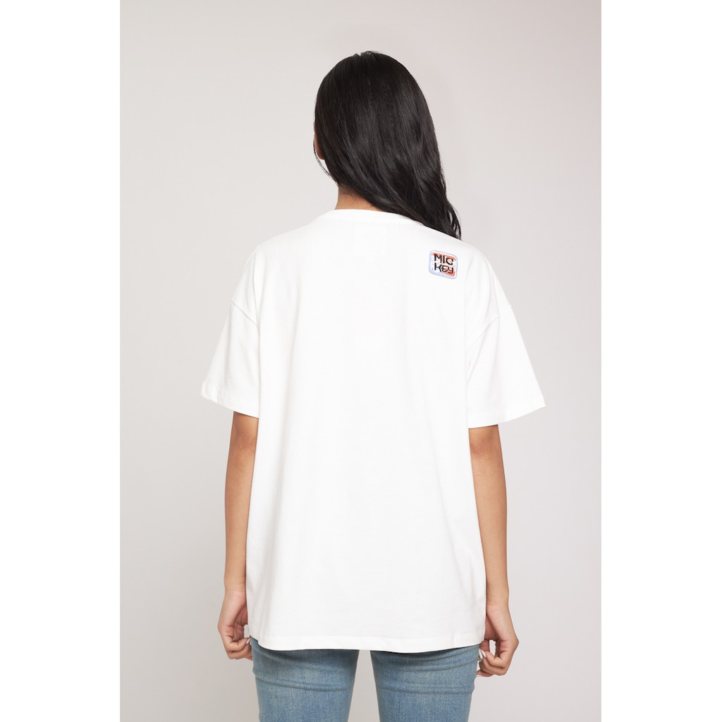 Áo Thun BOO Nam Nữ Oversize Dáng Rộng 100% Cotton Cao Cấp in hình Mickey Hoạ Tiết