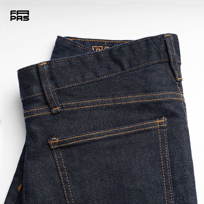 Quần Shorts Nam River Thêu Lưng Tỉ Mĩ Chất Vải Jeans Co Giãn Nhẹ Cực Thoải Mái Form Skinny Tôn Dáng - FAPAS