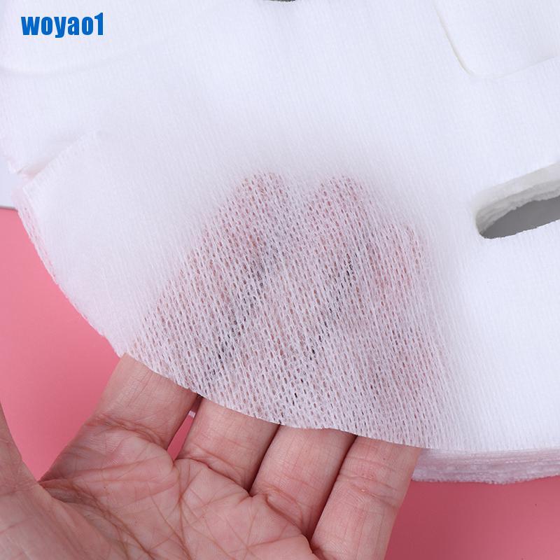 (hàng Mới Về) Set 100 Mặt Nạ Giấy Bằng Vải Không Dệt Dùng Một Lần Diy | BigBuy360 - bigbuy360.vn