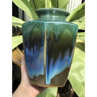 Bình lục giác gốm sứ bát tràng