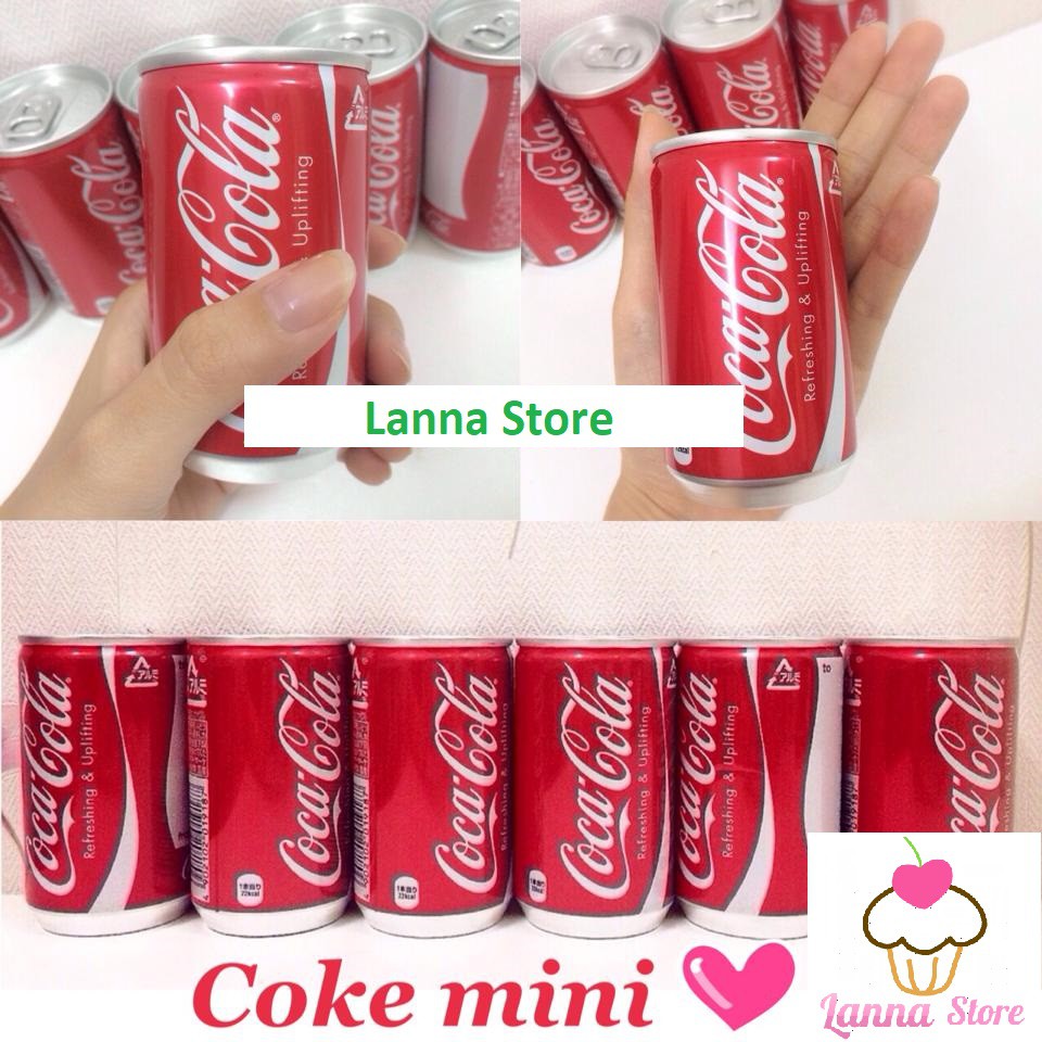 Coca Cola mini Nhật Bản, Coca Cola Mini Nhật lon nhí 160ml vị nguyên bản