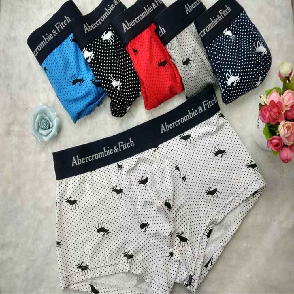 Quần lót rộng họa tiết in lỗsexy co giãn cho Nam
