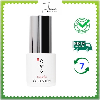 Phấn tơ tằm trang điểm che khuyết điểm kiềm dầu không trôi spf 45+ CC CUSHION TAKASHI