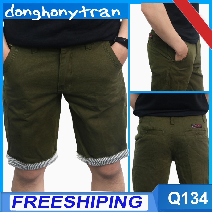 quần short nam Q130 [nhập DONGGIA15 giảm ngay 15k] donghonytran quần lửng nam | BigBuy360 - bigbuy360.vn