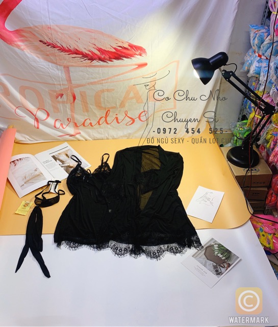 [ DƯỚI 55KG] 062 - ĐẦM NGỦ SEXY - VÁY NGỦ SEXY GIÁ RẺ TẶNG KÈM ÁO KHOÁC CAO CẤP LL 062 | BigBuy360 - bigbuy360.vn