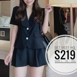 Set big size áo vest và quần có lưng thun từ 60kg-90kg