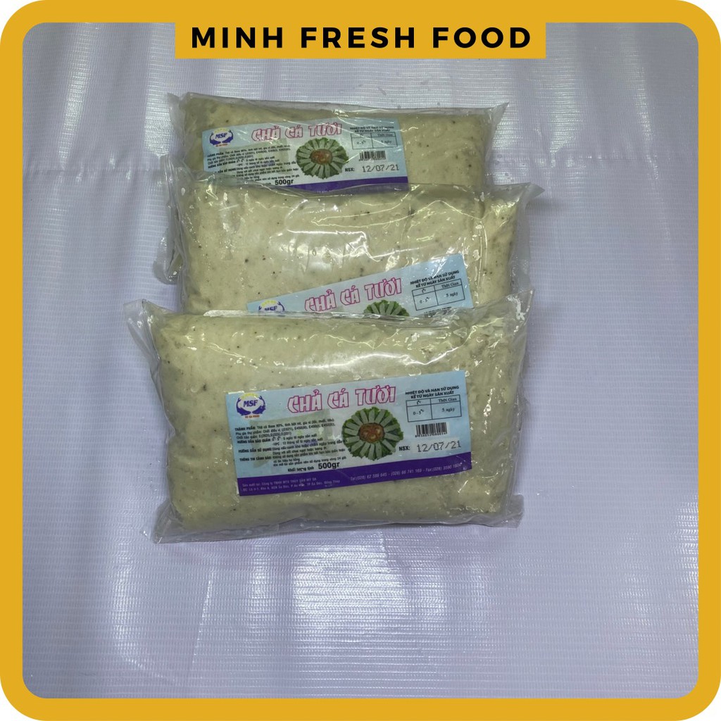 [NOWSHIP] Chả cá tươi sống 500g