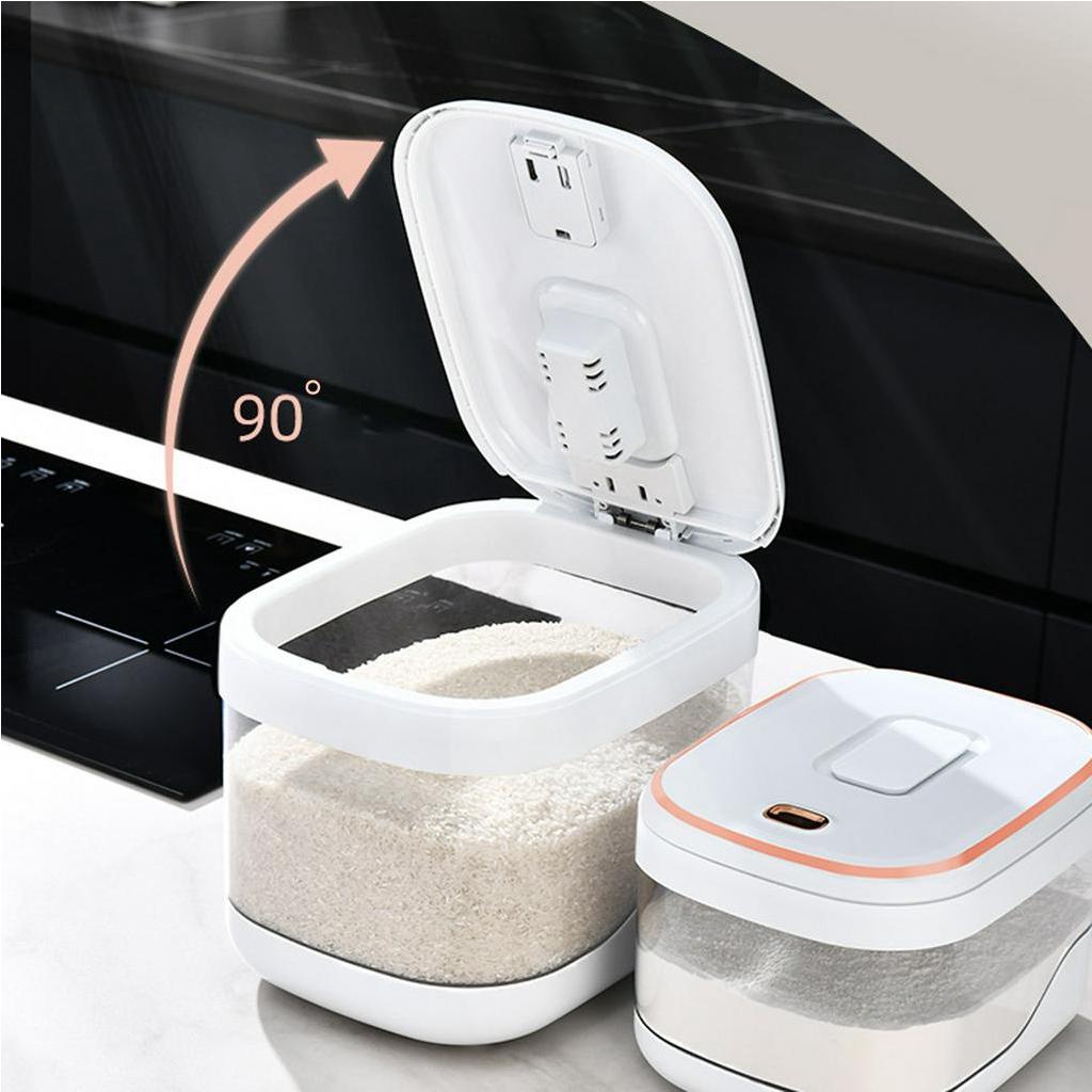 Thùng Đựng Gạo Thông Minh - Chống Ẩm Loại 5kg và 10kg - dung tích lớn hợp vệ sinh cho nhà hàng gia đình - Nitrogen071