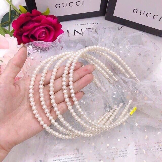 P58 Cài Tóc Ngọc Chai Nhân Tạo