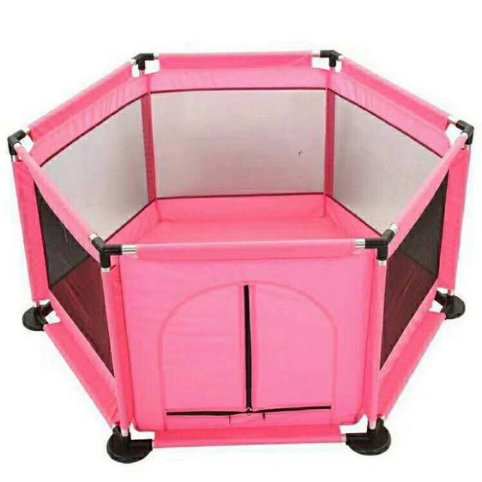 Quây cũi khung thép vải dù mẫu mơi cho bé 2020 Babyjoy Mart