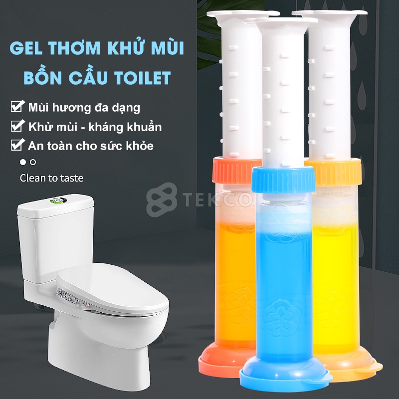 Gel Khử Mùi Bồn Cầu Toilet, Bồn Rửa Chén Bát, Lavabo - Gel Thơm Diệt Khuẩn, Khử Trùng Bồn Vệ Sinh