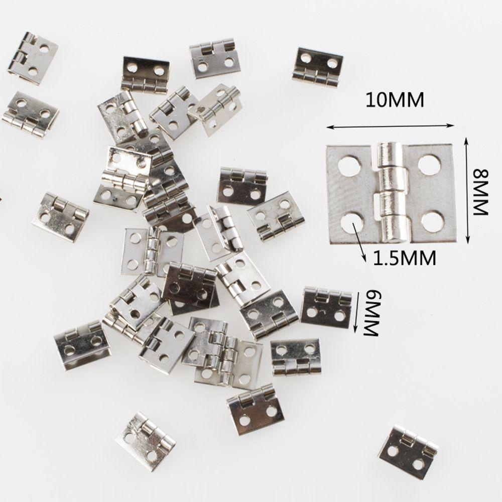 Set 50 Bản Lề Mini Hỗ Trợ Trang Sức Cổ Điển
