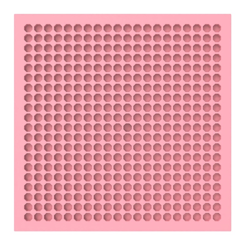 Khuôn Silicone Hình Bát Giác Làm Con Dấu Sáp