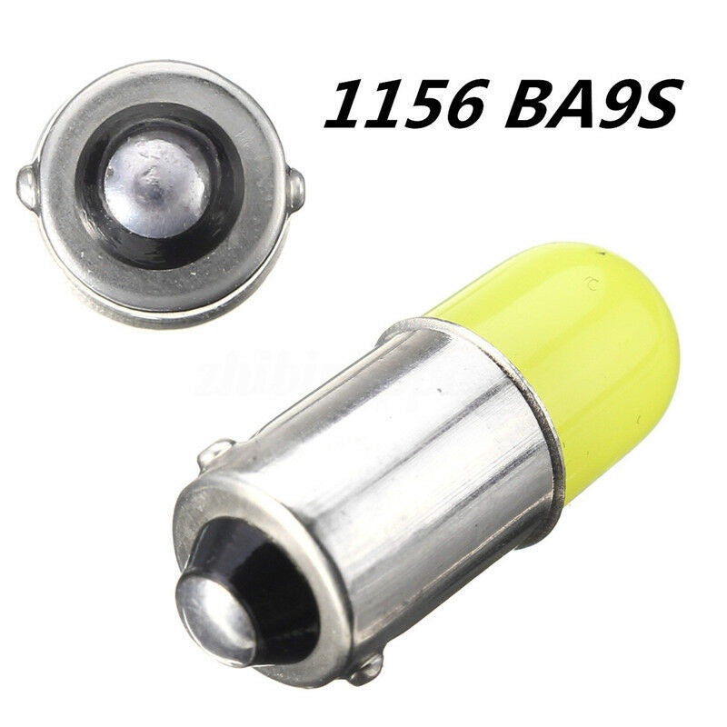 2 Bóng Đèn LED Tín Hiệu Xi Nhan 1156 BA9S P21W COB 12V Cho Xe Hơi