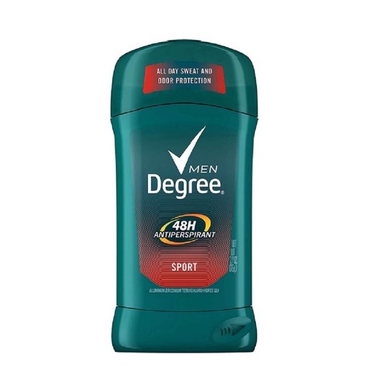 [USA - Sáp trắng] Lăn Khử Mùi Nam Degree Men Cool Rush - Extreme Blast - Sport 48H Antiperspirant - 76g