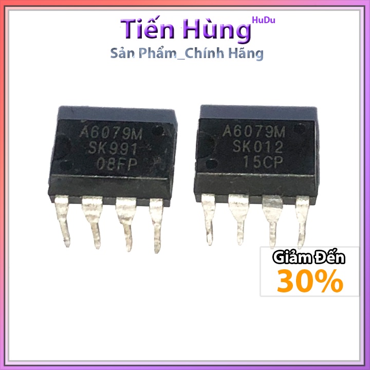 IC nguồn  A6079M STR-A6079M A6079 DIP-7  mới chính hãng Sanken 100%