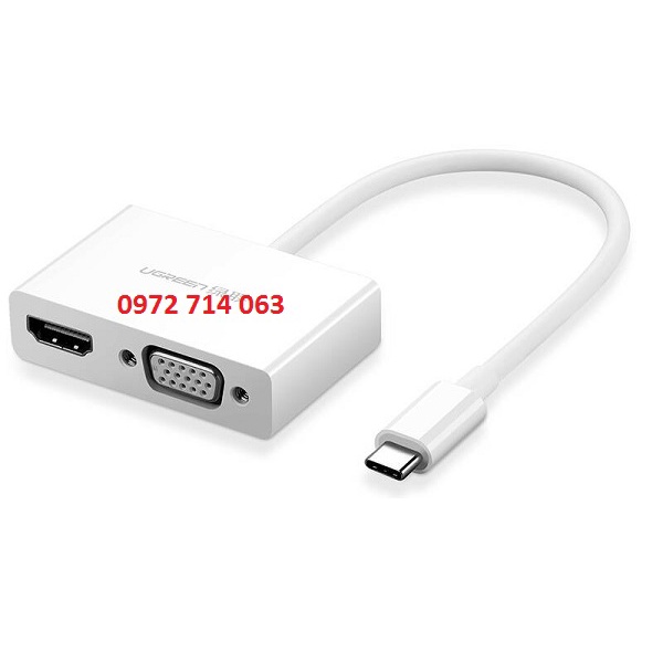 Cáp Chuyển Đổi USB Type-C Sang VGA HDMI 30843