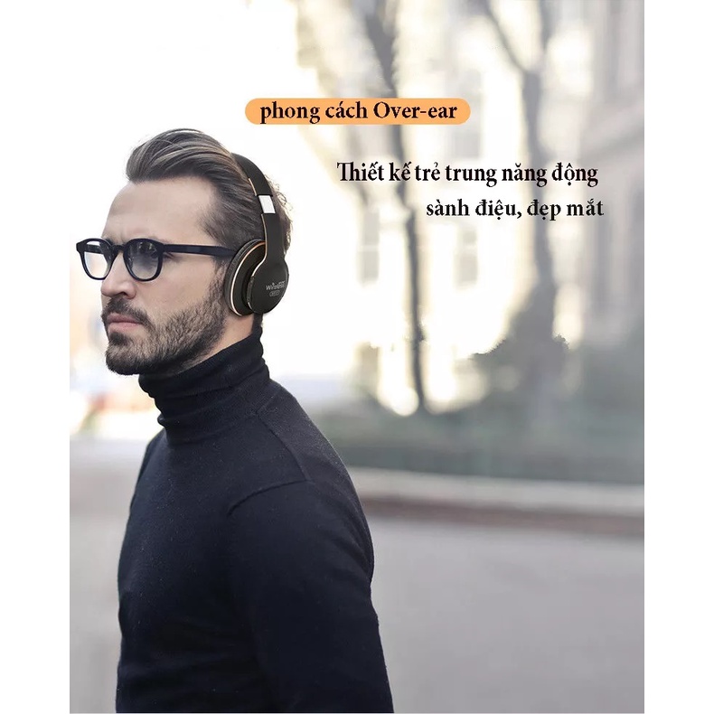HEADPHONE KHÔNG DÂY BLUETOOTH HI-FI P17 CỰC HAY
