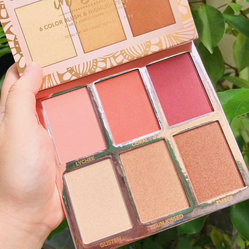 Bảng má BH Cosmetics Blushing in Bali 6 Color Palette