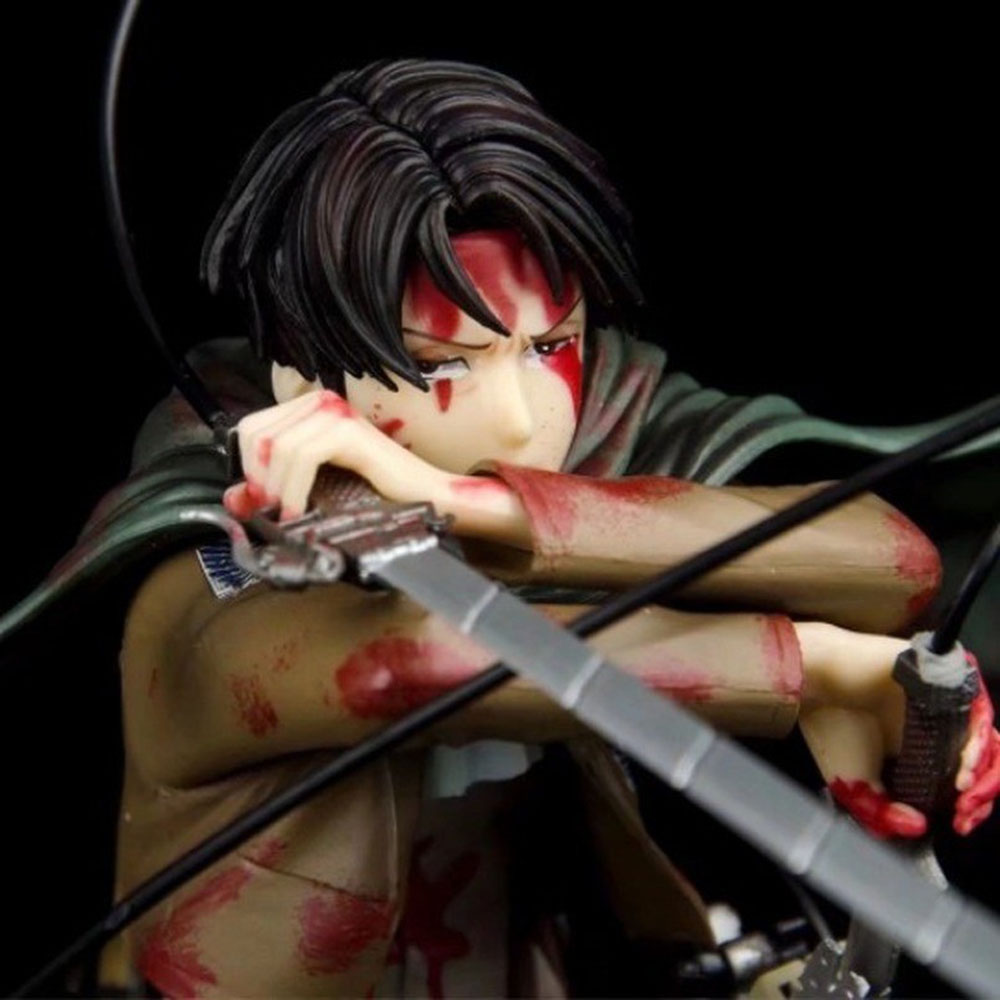 Mô Hình Nhân Vật Phim Attack On Titan Bằng Pvc