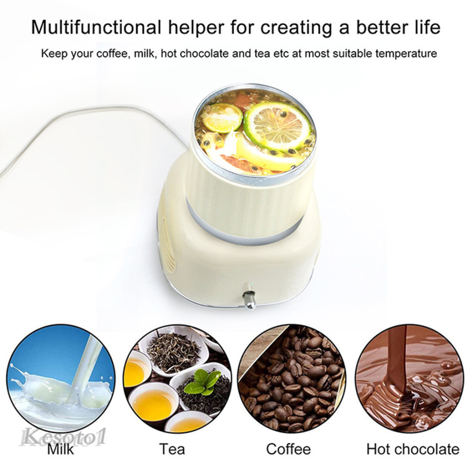 [KESOTO1]Warmer & Cooler Cup Hot Chocolate Milk Beverage Fast Cooling Drink Chiller