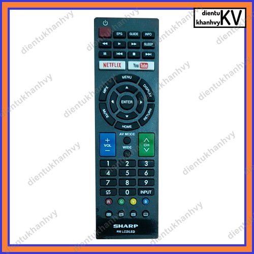 Remote Tivi Sharp Chất Lượng Cao Cho Smart Tivi
