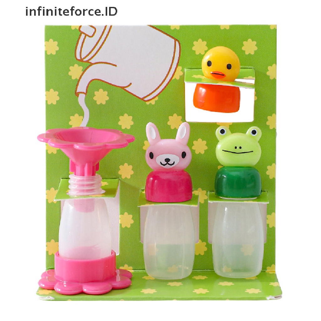 Set 4 Lọ Đựng Gia Vị Mini Hình Động Vật Dễ Thương