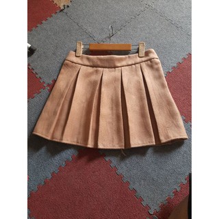 Bigsize Chân váy dạ xếp ly