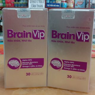 TPBVSK Nuôi dưỡng não bộ và cải thiện trí nhớ BrainVip