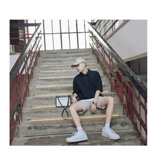 Áo Thun Layer cổ trụ unisex