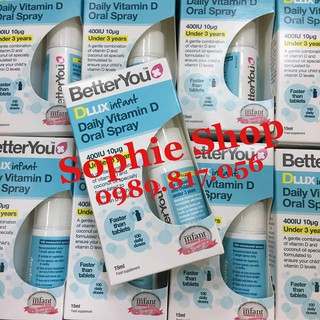 Vitamin D DLUX dạng xịt (ANH)